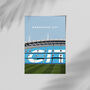 East Stand Etihad Stadium Man City Football Print, thumbnail 2 of 4