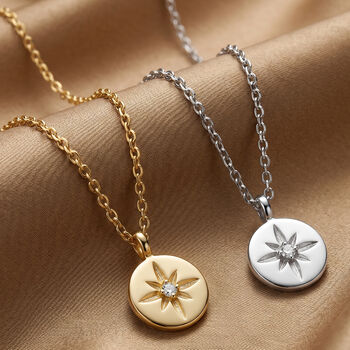 Gold Star Coin Necklace, 5 of 5