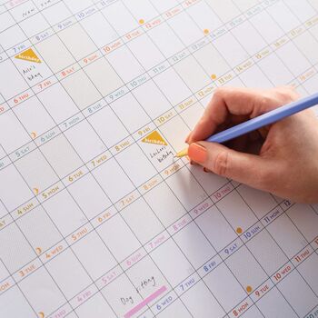 2026 2027 Landscape Academic Year Wall Planner | Your Year In Pastels, 2 of 6