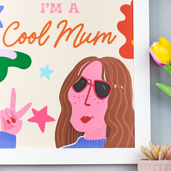 Personalised Cool Mum Print, 2 of 4