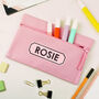 Personalised Pink Pencil Case, thumbnail 1 of 2