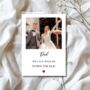 Walk Down The Isle Proposal Photo Card, Dad Wedding Proposal Card, thumbnail 1 of 3