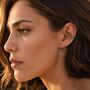 Emerald Baguette Ear Cuff, thumbnail 3 of 6