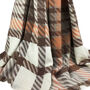 Brown Tartan Cosy Winter Scarf, thumbnail 2 of 2