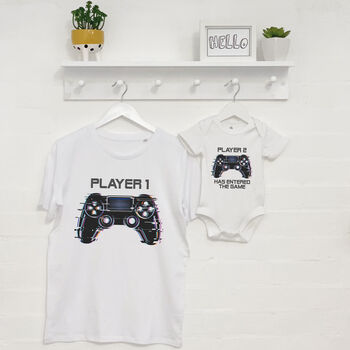 Gamer T Shirts. Player Two Has Entered The Game, 2 of 3