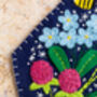 Wildflower Pennant Felt Craft Kit, thumbnail 5 of 7