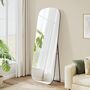 Rounded Full Body Mirror Standing Frame, thumbnail 1 of 7
