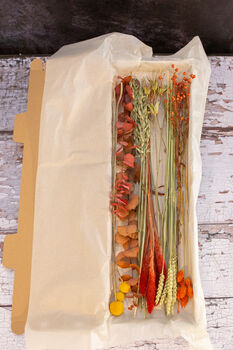 Autumn Dried Letterbox Flowers, 3 of 3