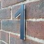 3D Anthracite Grey House Numbers, thumbnail 3 of 11