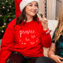 Prosecco Ho Ho Ho Christmas Sweatshirt Jumper, thumbnail 2 of 8