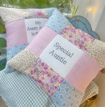 Special Auntie Pastel Cushion, 10 of 10