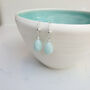 Amazonite And Silver Earrings, thumbnail 1 of 2
