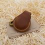 Personalised Apple Air Tag Genuine Leather Keychain, thumbnail 6 of 6