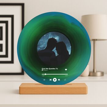 Personalised Music Plaque With Photo Printed, 6 of 11