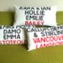 The Personalised Tourist Cushion, thumbnail 10 of 12