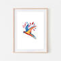 P Is For Parrot Print, thumbnail 1 of 3