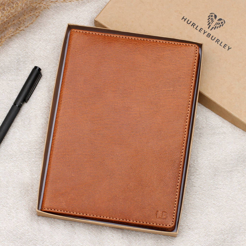Luxury Leather Personalised Message Journal, 1 of 7