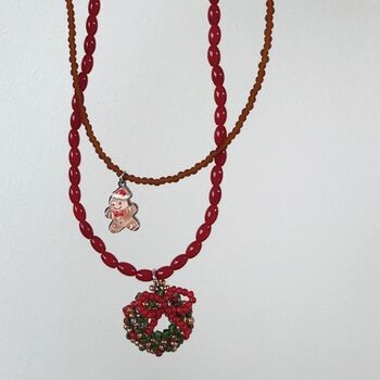 Gingerbread Necklace, 2 of 2