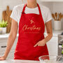 Personalised Christmas With The Family Apron, thumbnail 1 of 12
