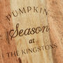 Personalised Autumn Pumpkin Season Paddle Board, thumbnail 2 of 3