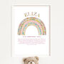 New Baby Personalised Print, thumbnail 1 of 2