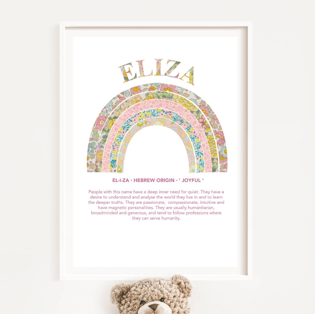 New Baby Personalised Print, 1 of 2