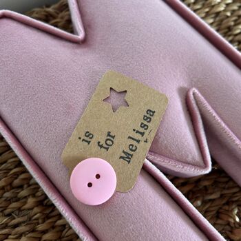 Velvet Fabric Letters, 2 of 7