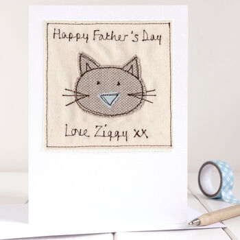 Personalised Cat Birthday Card For Him, 12 of 12