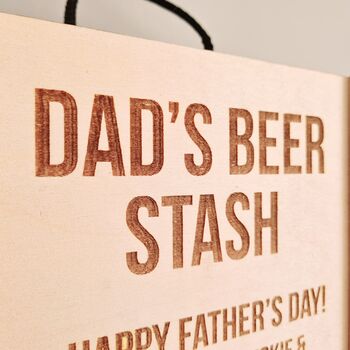 Father's Day Gift Bottle Beer Box, 2 of 6