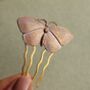 Butterfly Moth Hair Comb Bridal Decoration, thumbnail 2 of 10