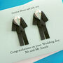 Personalised Mr And Mr Origami Wedding Card, thumbnail 4 of 5