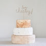 So Cheesy Wedding Cake Topper, thumbnail 1 of 6