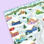 Winter Village Christmas Wrapping | Greenland Gift Wrap, thumbnail 1 of 3