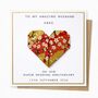 Personalised Origami Paper 1st Anniversary Card, thumbnail 7 of 8