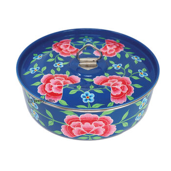 Hand Painted Spice Tin 'Masala Dabba', 9 of 12