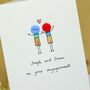 Personalised ‘Button Love’ Handmade Card, thumbnail 4 of 12