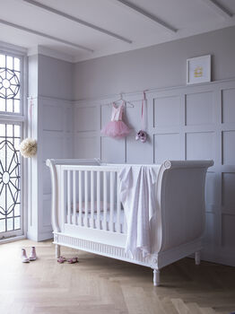 Belle Sleigh Cot Bed, 2 of 2