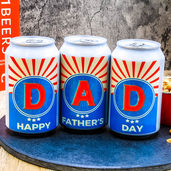 'Dad' Craft Lager Or Ipa Father's Day Gift, 3 of 12