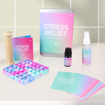 Wellness Tin Gift Set: Stress Relief Self Care Kit, 2 of 3