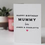 Personalised Happy Birthday Card For Mummy, thumbnail 4 of 5