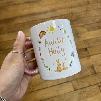 Personalised Name Mug Gift For Aunty Nan Friend, 2 of 5