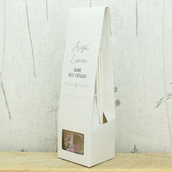 Rose Gold Initial Crystal Reed Diffuser In Gift Box, 4 of 5
