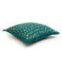 Mirage Rain Drops Recycled Cotton Cushion Cover, thumbnail 4 of 6