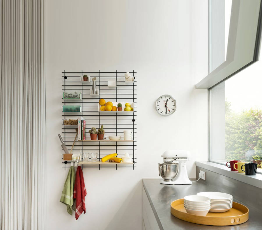 Mesh Metal Wall Grid By Grattify