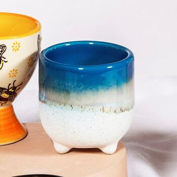 Ombre Glaze Stoneware Egg Cup, 5 of 12