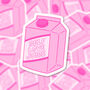 Self Love Juice Cute Pink Sticker, thumbnail 3 of 3