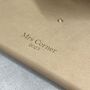 Personalised Buttoned Leather Notebook, thumbnail 2 of 9