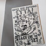 Personalised Colour It In Jigsaw Birthday Card, thumbnail 10 of 11
