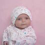 Newborn Baby Girl Unicorn Gift Set – Sleepsuit And Hat, thumbnail 4 of 8