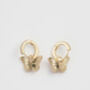 Butterfly Huggie Earrings, thumbnail 3 of 8